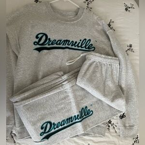 J Cole Dreamville Merch! Crewneck + Sweats. Crewneck size M Sweats size L